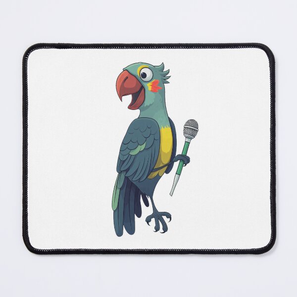 Item preview, Parrot the Singer designed and sold by Ayzenstickers.