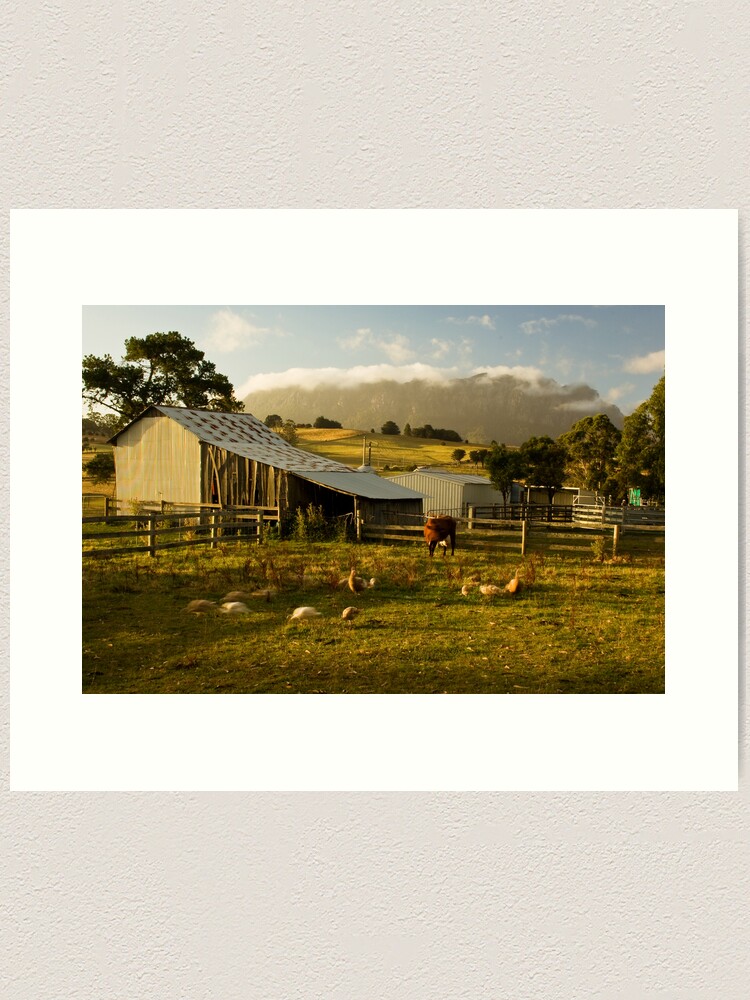 Thumbnail 2 of 3, Art Print, The Farmyard designed and sold by Tim Wootton.