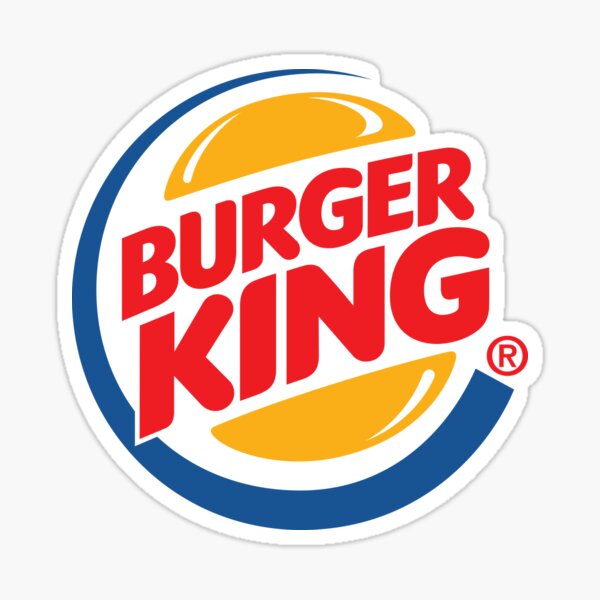 Burger King Sticker