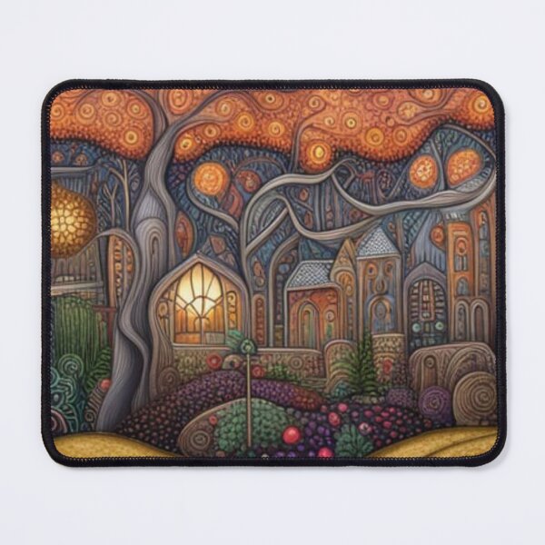 Item preview, Fairytale Woodland Folk Art Cottages designed and sold by EpicFoxArt.