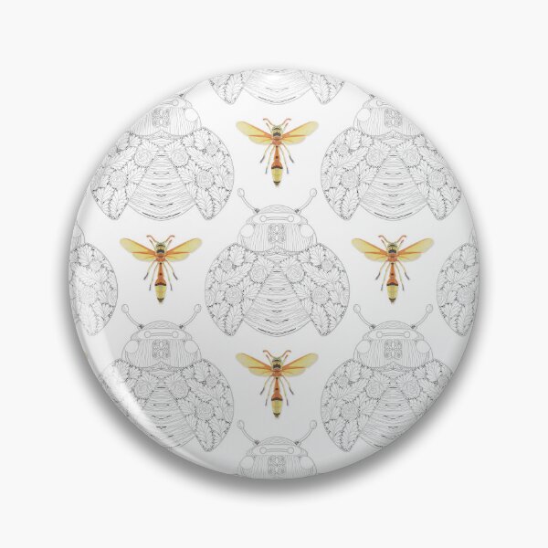 Item preview, Ladybug Heaven -White [Fresh] designed and sold by Carina Parry Studios.