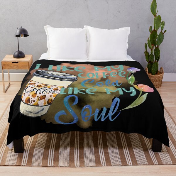 Item preview, I like my coffee cold like my soul designed and sold by SushiAnn.