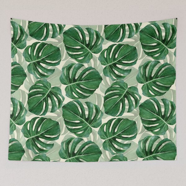 Item preview, Green Tropical Monstera Leaves designed and sold by Eng-Sun.