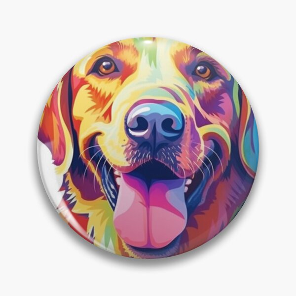 Item preview, Vibrant Dog: Bursting with Color and Canine Charm designed and sold by joanwatson45.