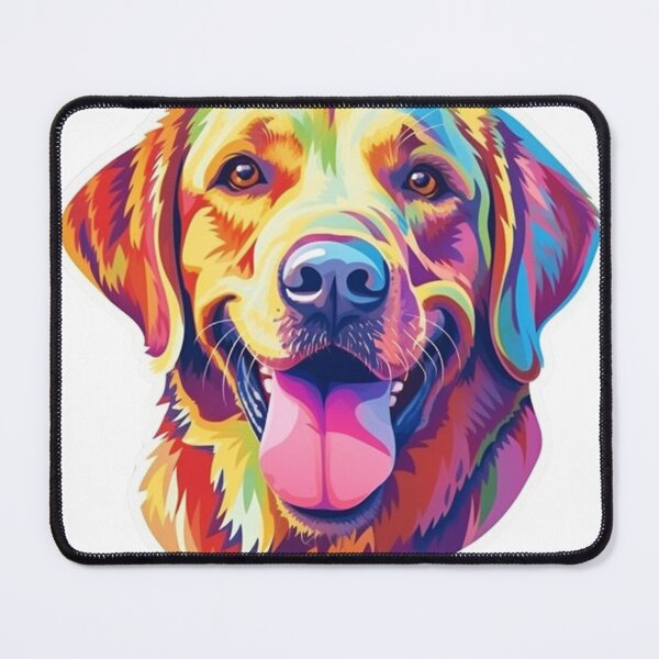 Item preview, Vibrant Dog: Bursting with Color and Canine Charm designed and sold by joanwatson45.