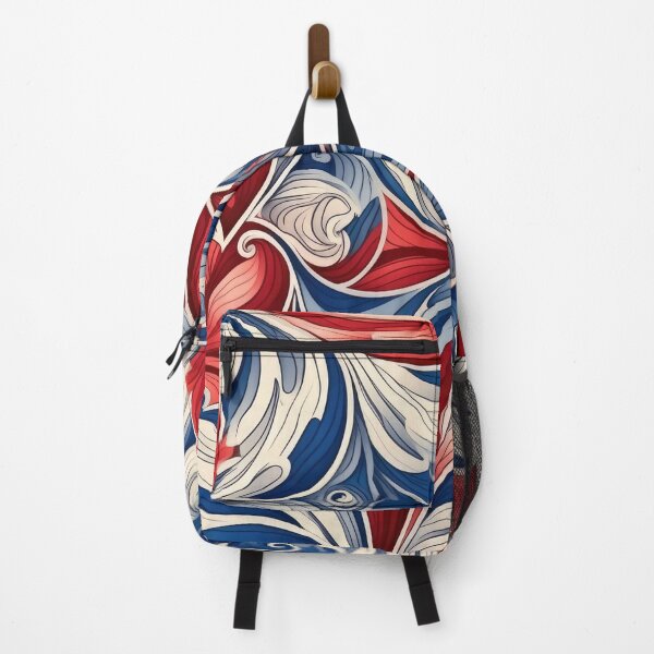 Item preview, Abstract Red White Blue American designed and sold by BaysparksMedia.