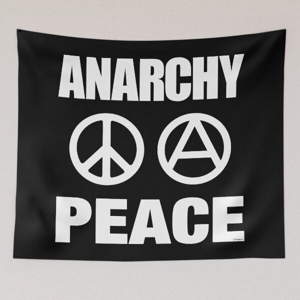 Item preview, ANARCHY AND PEACE designed and sold by Paparaw.