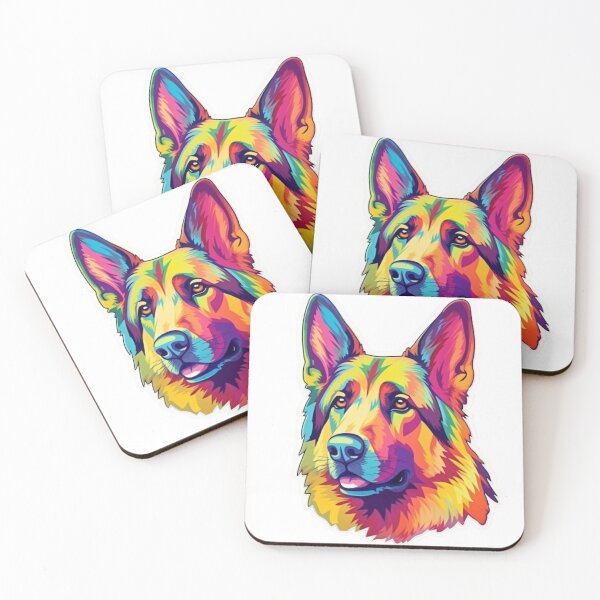 Item preview, Sombre German Shepherd: Reflecting Grace and Serenity designed and sold by joanwatson45.
