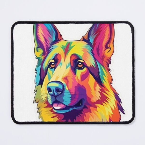 Item preview, Sombre German Shepherd: Reflecting Grace and Serenity designed and sold by joanwatson45.