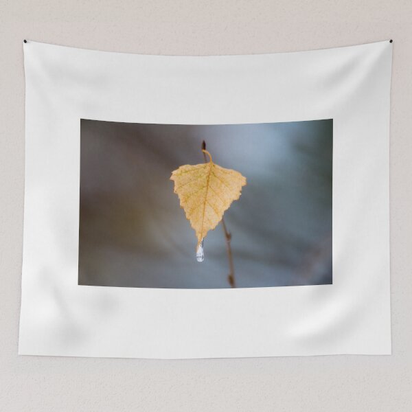 Item preview, Autumn Leaf with Raindrop designed and sold by Ollivrosa.