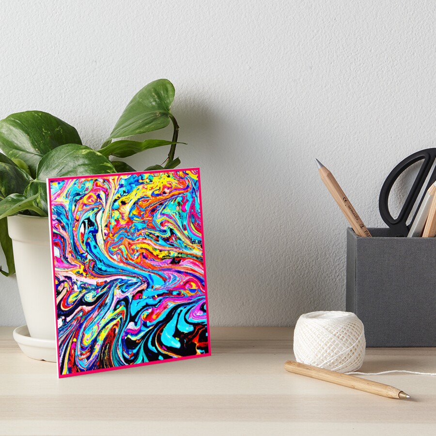 Item preview, Art Board Print designed and sold by Unique-Design-4.