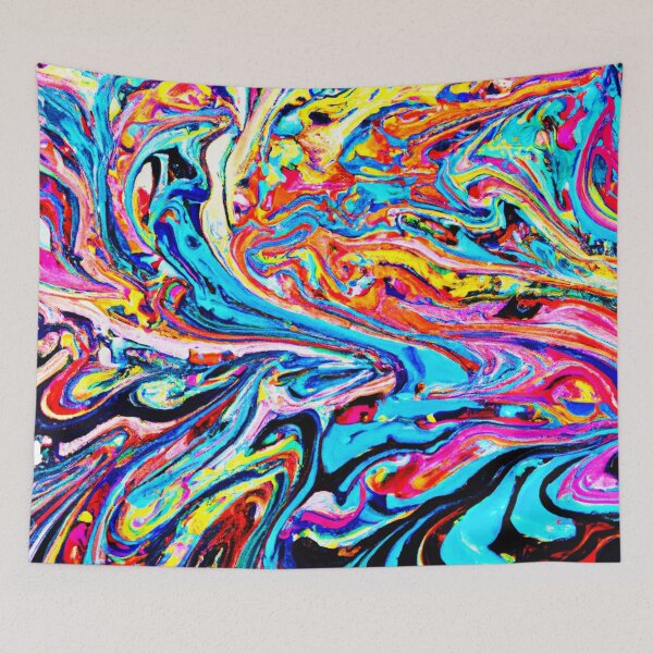 Item preview, Colorful Abstract Pattern designed and sold by Health And Fitness Posts e-Store.