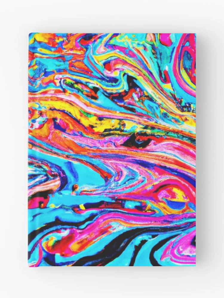 Thumbnail 1 of 3, Journal, Colorful Abstract Pattern designed and sold by Health And Fitness Posts e-Store.