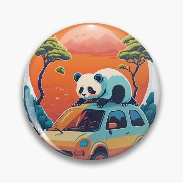 Item preview, Cute baby panda sunset illustration designed and sold by Trendsecne.
