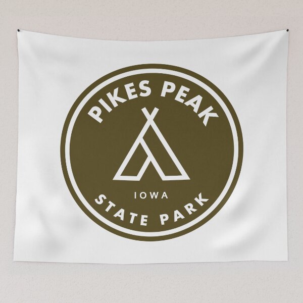 Artikelvorschau, Pikes Peak State Park Iowa Zelt entworfen und verkauft von bivenart.