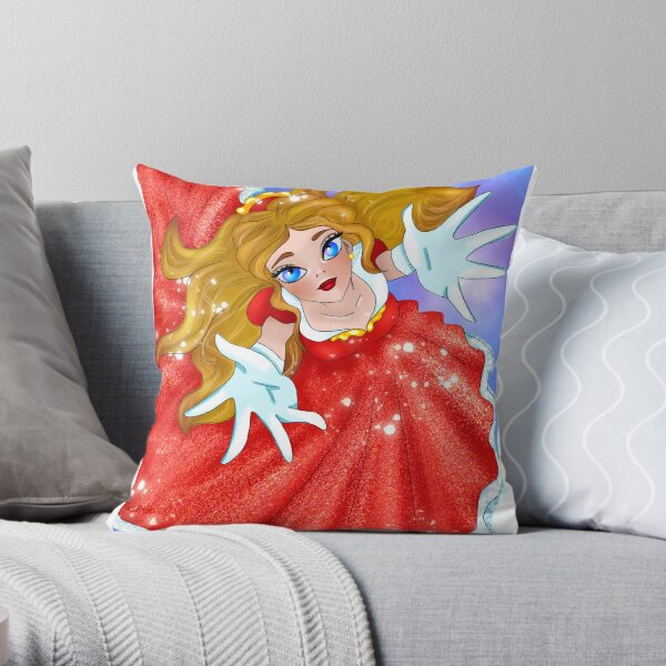Manga Princess Throw Pillow