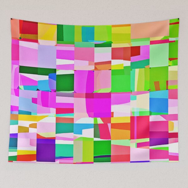 Item preview, Colorful Pattern Art designed and sold by Health And Fitness Posts e-Store.