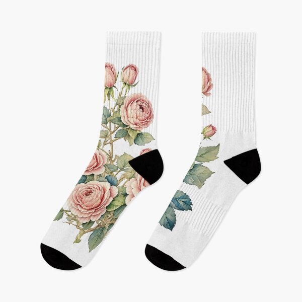 Item preview, Delicate Tudor Roses garden. Floral pattern. Botanical pattern. designed and sold by DO-artbyDeliaO.