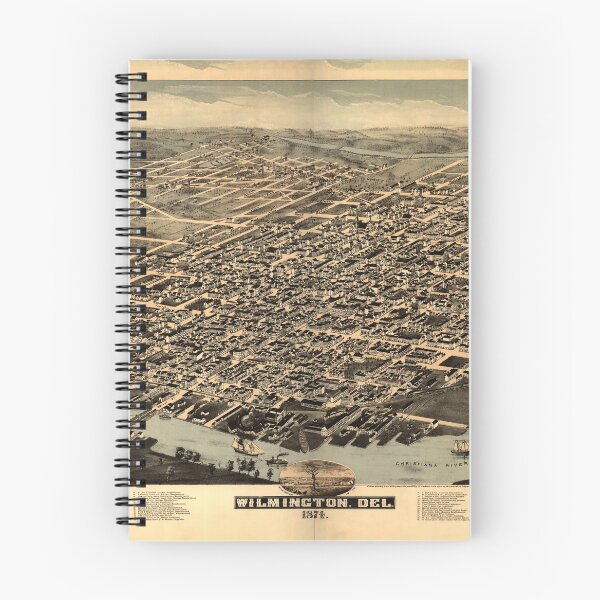 Item preview, Wilmington, Delaware (1874) designed and sold by allhistory.