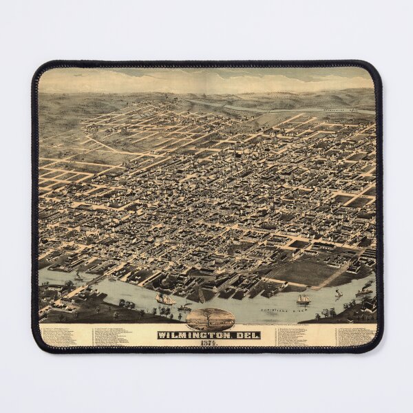 Item preview, Wilmington, Delaware (1874) designed and sold by allhistory.