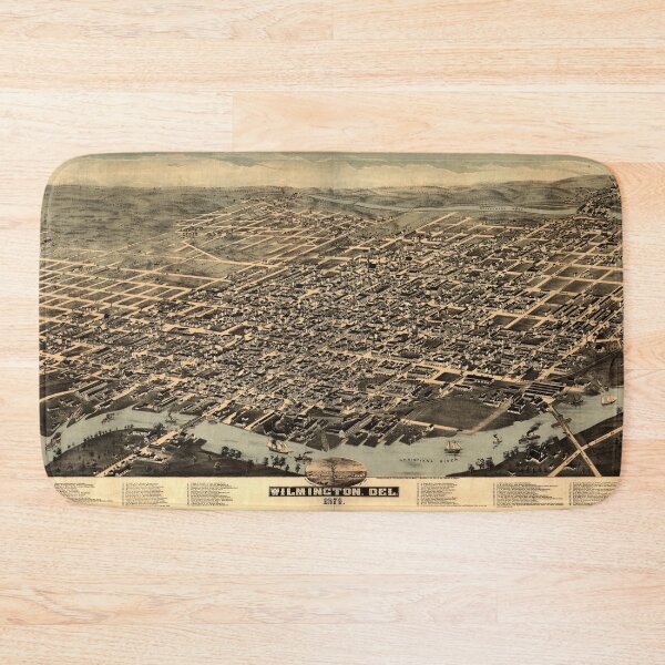 Item preview, Wilmington, Delaware (1874) designed and sold by allhistory.