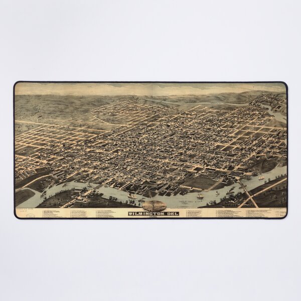 Item preview, Wilmington, Delaware (1874) designed and sold by allhistory.
