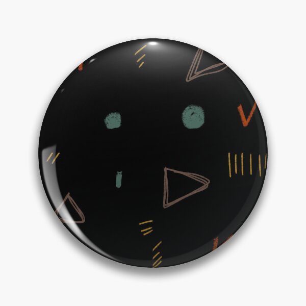Item preview, Dots triangle abstract a black geometric pattern designed and sold by Yana Mustafina | Boho Soulful Designs.