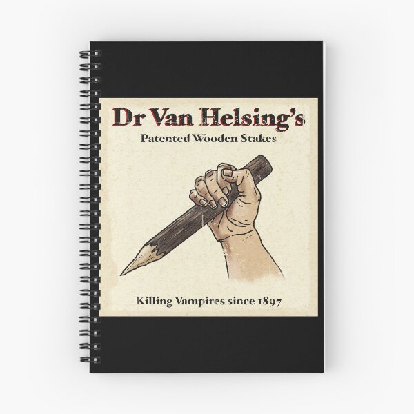 Item preview, Dr Van Helsing’s Wooden Stakes Vintage advertisement  designed and sold by Dracula Fan Art.