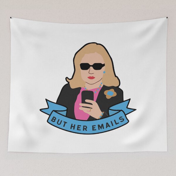 Item preview, But Her Emails Merch But Her Emails designed and sold by Williamjmahoney.