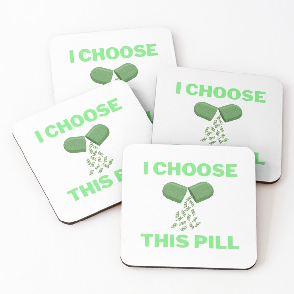 Item preview, I Choose this pill rich life gold money  designed and sold by Eden3.
