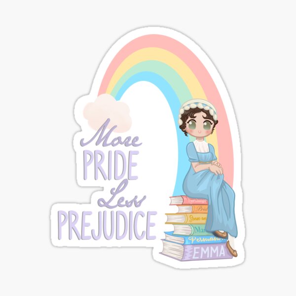 Jane Austen’s Pride KAWAII (2023) Sticker