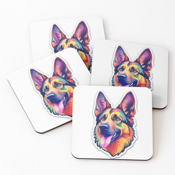 Item preview, Laughing German Shepherd: Infectious Joy and Playful Spirit designed and sold by joanwatson45.