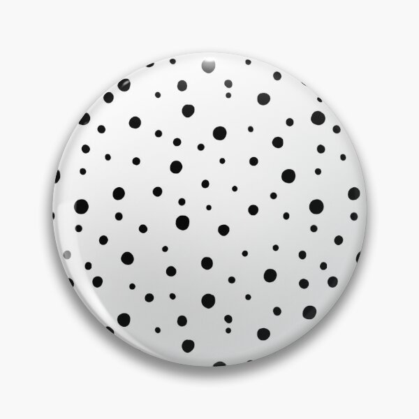 Item preview, Dots black cute funny abstract geometric pattern  designed and sold by Yana Mustafina | Boho Soulful Designs.