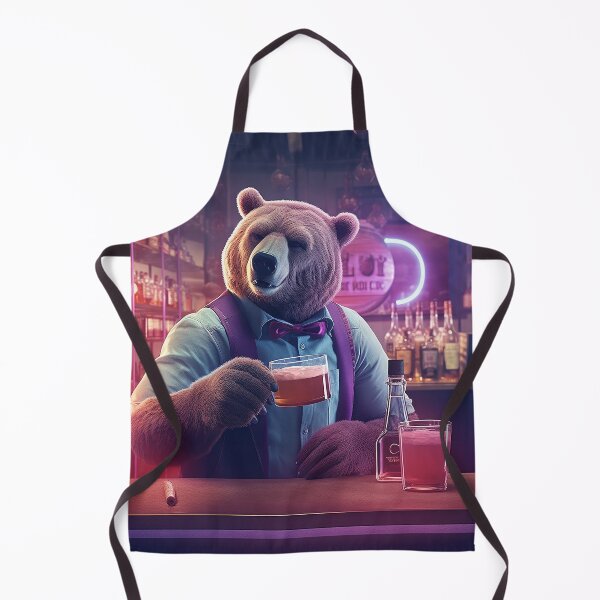 Item preview, Bear Bartender designed and sold by PyramidSchmear.