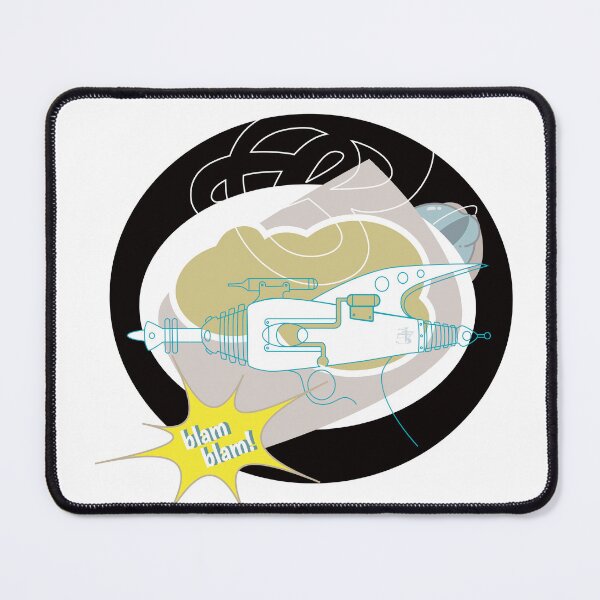 Item preview, Abstract POP art inspired, cloud Ray Gun art designed and sold by ArtDoor54.