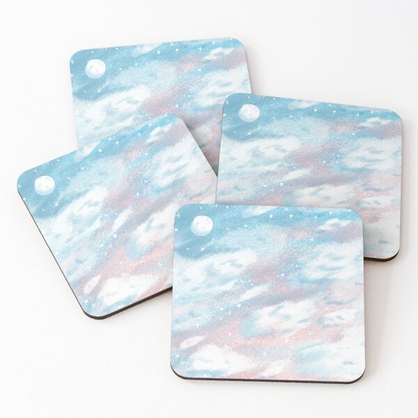Item preview, Pink and Blue Sky / Trans Pride designed and sold by SavannahLilyDesigns.