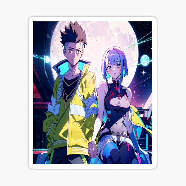 Characters Of Cyberpunk Edgerunners Anime Sticker for Sale by justwish