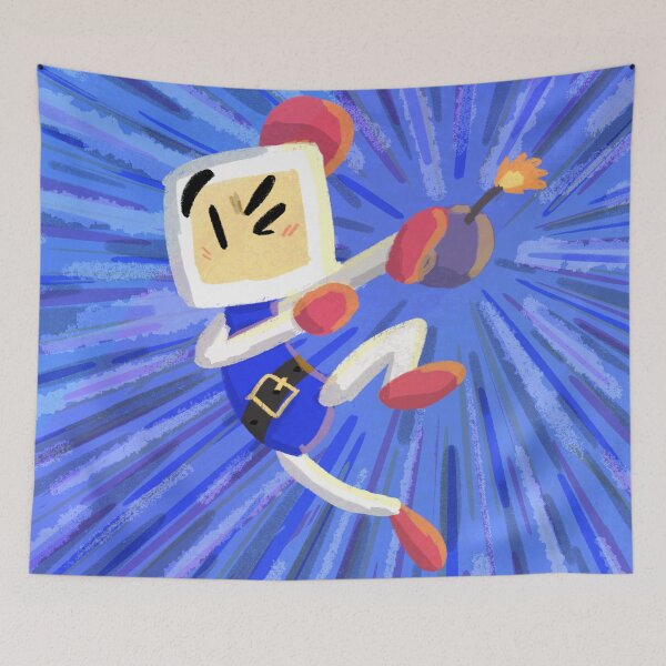 Item preview, Bomberman Blasts Away! designed and sold by PGUniverse.