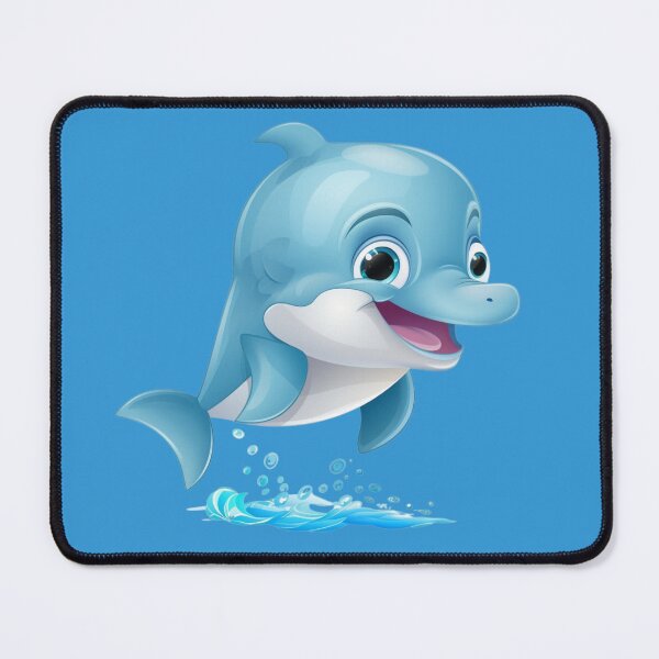 Item preview, Small dolphin jumping through the seas designed and sold by DigitalPixelize.