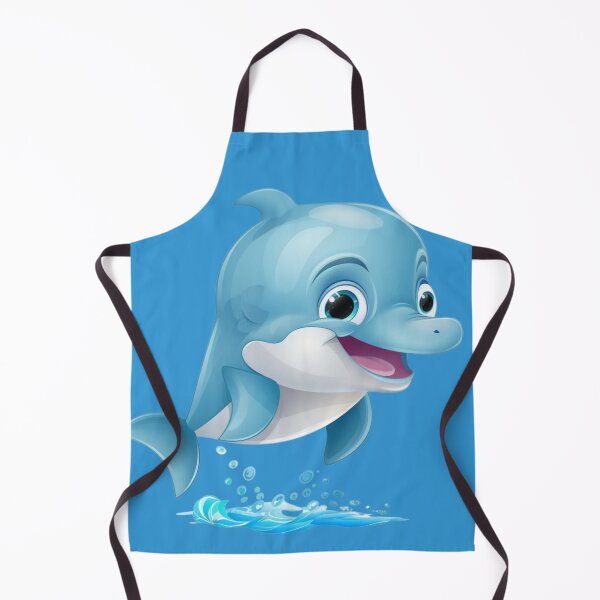 Item preview, Small dolphin jumping through the seas designed and sold by DigitalPixelize.