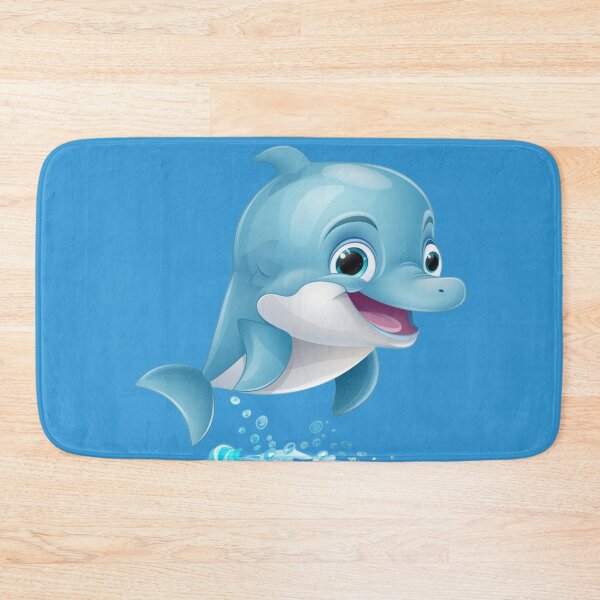Item preview, Small dolphin jumping through the seas designed and sold by DigitalPixelize.