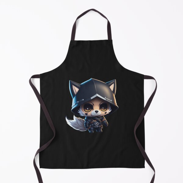 Item preview, Very Cute Ninja Wolf Digital Art designed and sold by ChibiArtline.