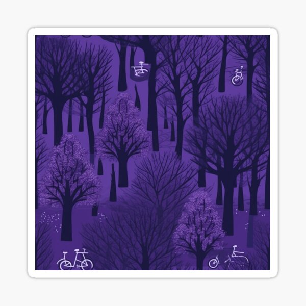 Mystic Forest Wheels Sticker