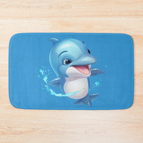 Item preview,  Animated Little Baby Dolphin designed and sold by DigitalPixelize.
