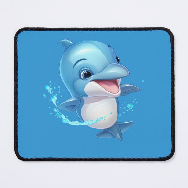 Item preview,  Animated Little Baby Dolphin designed and sold by DigitalPixelize.