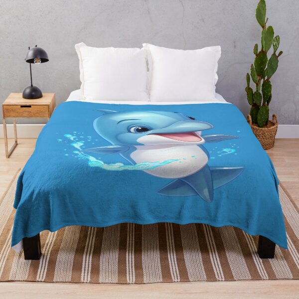 Item preview,  Animated Little Baby Dolphin designed and sold by DigitalPixelize.