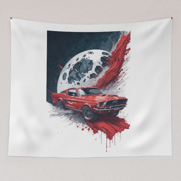 Item preview, Ford Mustang Moon Drift designed and sold by Designze.