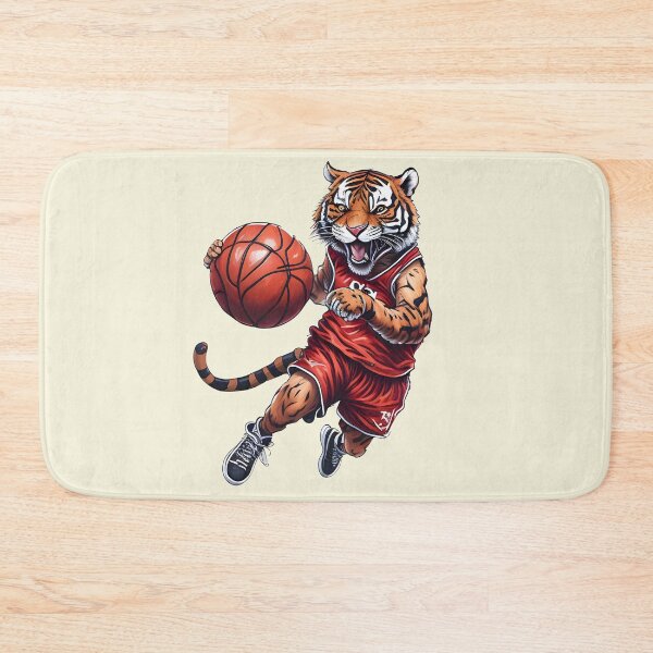 Item preview, Roar on the Court: Tiger Playing Basketball T-Shirt designed and sold by The Animal Stuff.