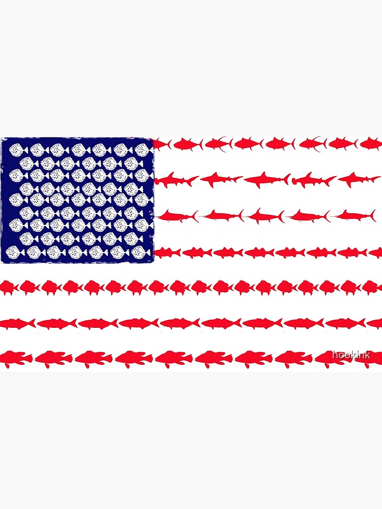 USA Fishing Fish Flag MLN1446F - Flagwix