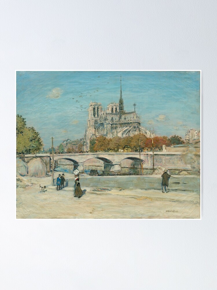 Notre Dame Seen from the Quai de la Tournelle | Jean-Francois 